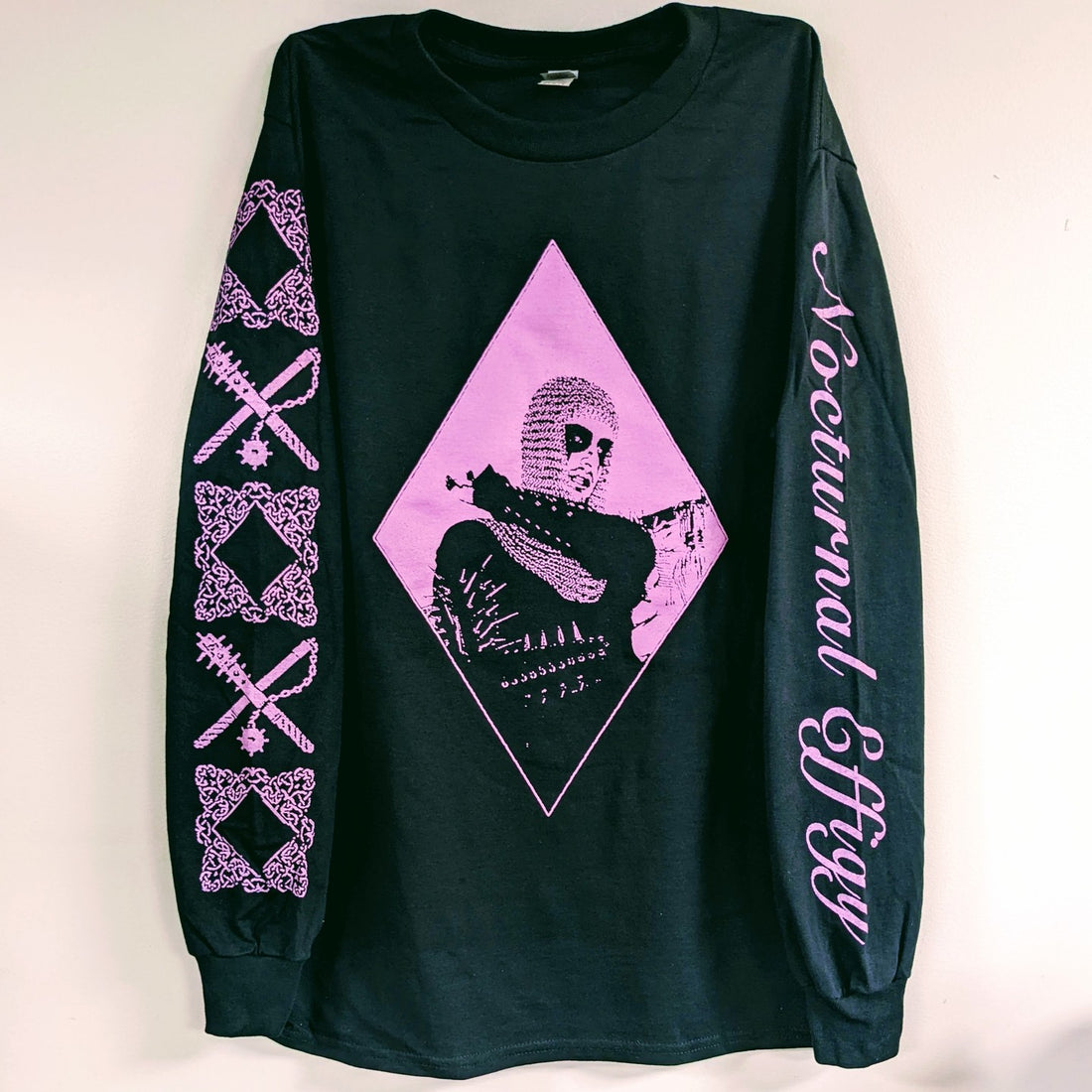 NOCTURNAL EFFIGY pink and black attack TS/LS