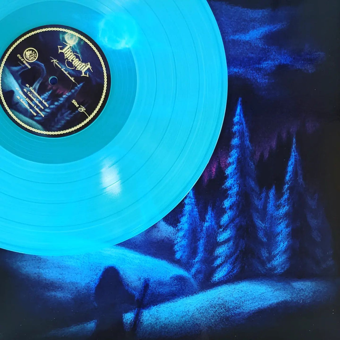 Out Monday Sept 5 at 2PM EST. Limited to 300 copies on ice blue vinyl with big A2 size glossy poster
