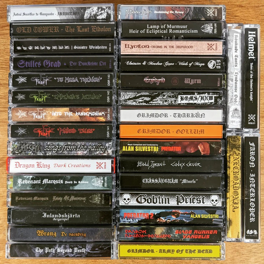 Check out this absolute stack!! Y'all asked for more tapes and we have delivered, tons of imports!