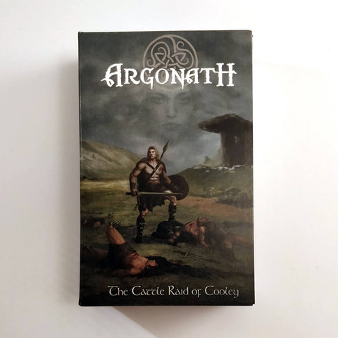 ARGONATH "The Cattle Raid of Cooley" Double Cassette Tape (w/ slipcase, patch)