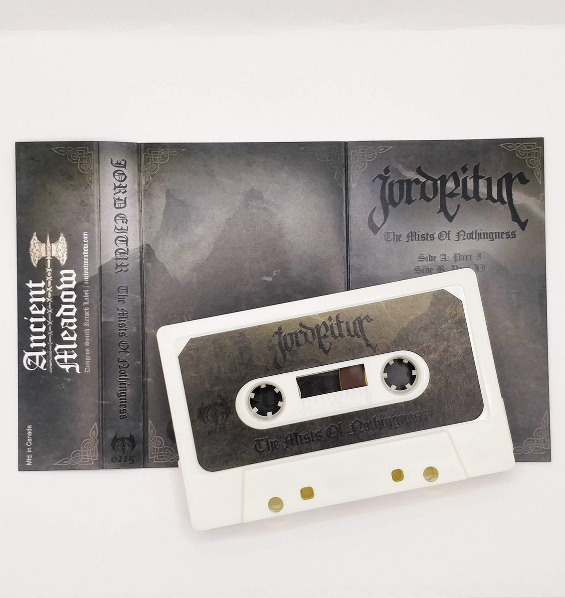 JORD EITUR "The Mists of Nothingness" Cassette Tape