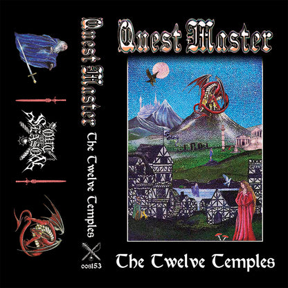 QUEST MASTER "The Twelve Temples" cassette tape (repress, lim.200)