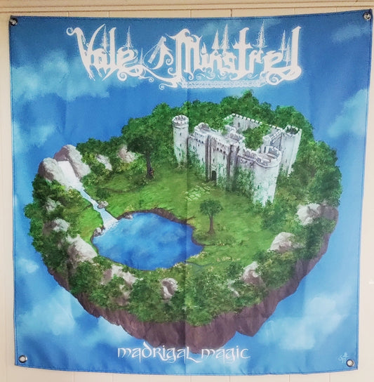VALE MINSTREL "Madrigal Magic" 36"x36" Fabric Wall Flag
