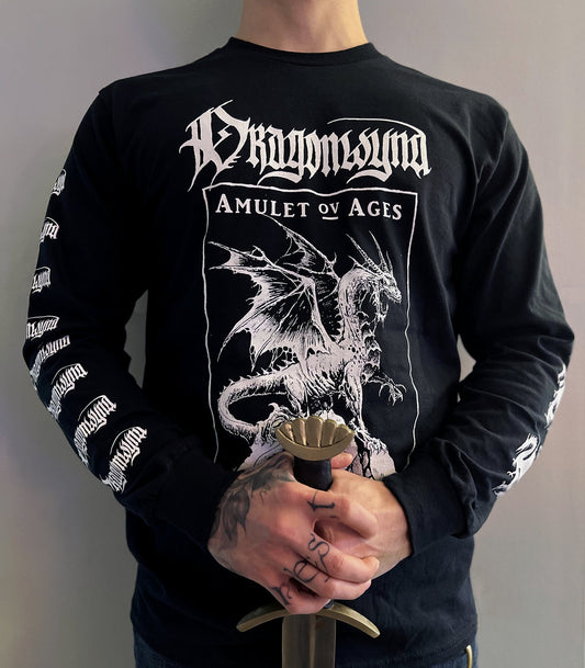 DRAGONWYND "Amulet ov Ages" Long Sleeve Shirt [Black]