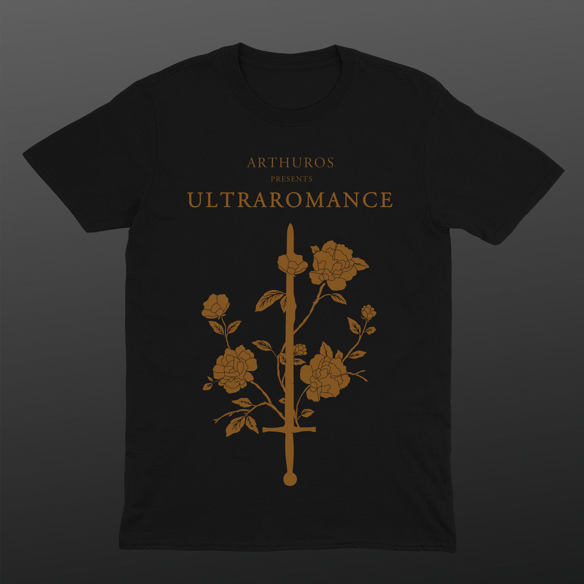 ARTHUROS "Ultraromance" 2-Sided T-Shirt [BLACK]