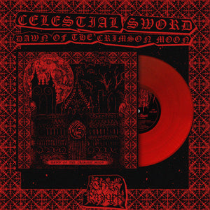 CELESTIAL SWORD "Dawn of the Crimson Moon" vinyl LP (color)