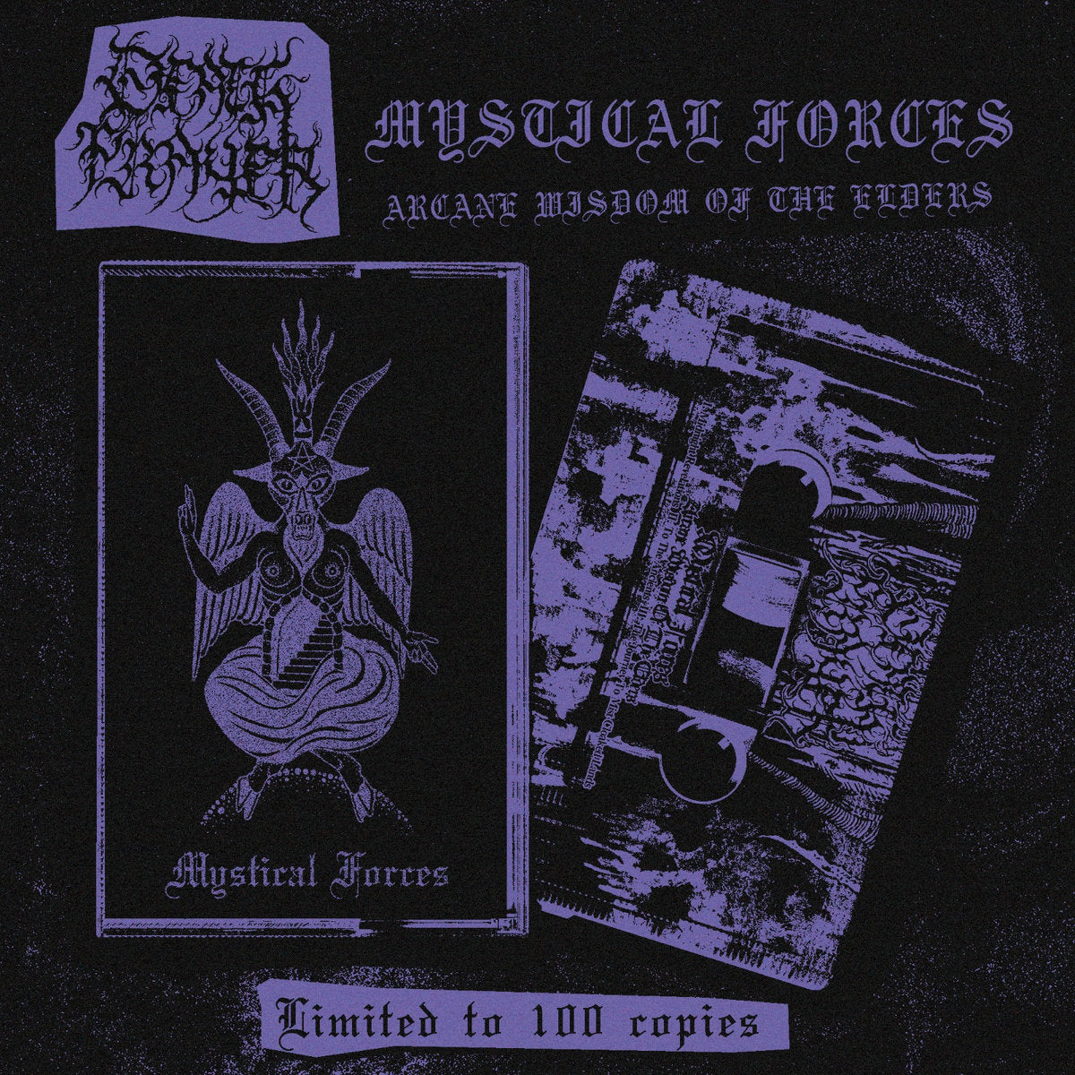 [SOLD OUT] MYSTICAL FORCES "Arcane Wisdom of the Elders" cassette tape (lim.100) [Gate Master / Count Vornok]