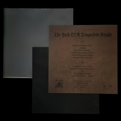[SOLD OUT] AN OLD SAD GHOST "The Path Of A Tongueless Knight" vinyl LP (180g, numbered, lim. 200)