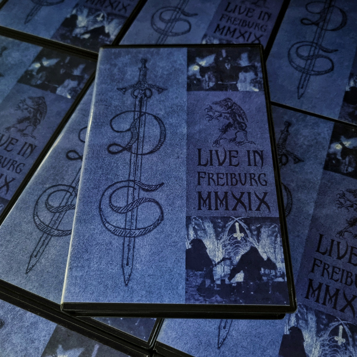 [SOLD OUT] DEPRESSIVE SILENCE "Live in Freiburg MMXIX" VHS Tape (lim.100, NTSC format)