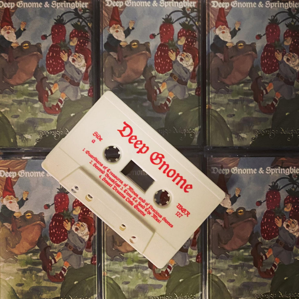 [SOLD OUT] DEEP GNOME / SPRINGBIER "Gnomish Delights" cassette tape