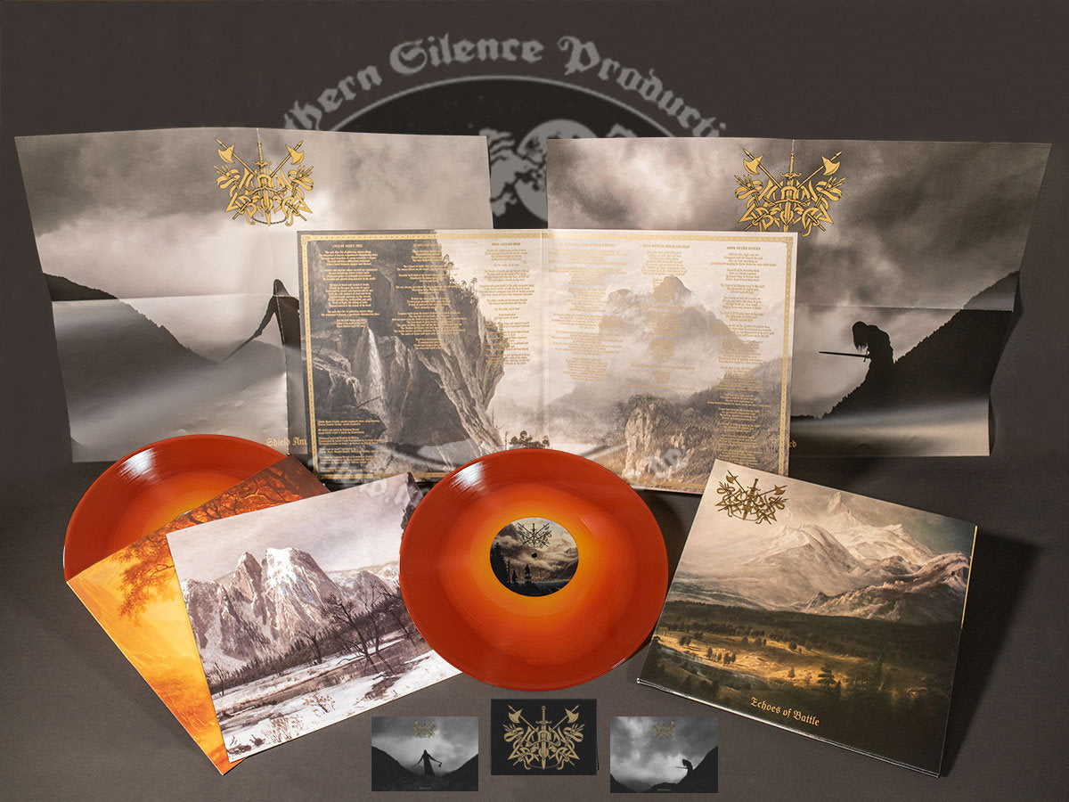 [SOLD OUT] CALADAN BROOD "Echoes of Battle" DELUXE Vinyl 2xLP (color, lim. 300, gatefold, 2 posters, 3 stickers)