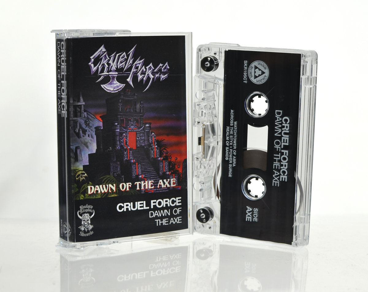 CRUEL FORCE "Dawn of the Axe" Cassette Tape