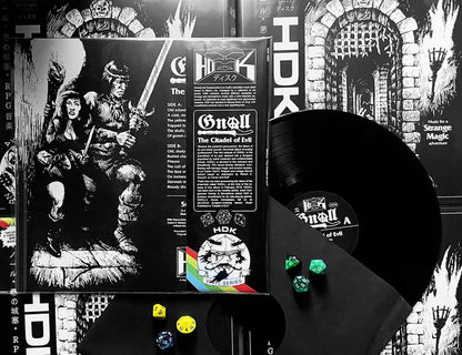 GNOLL "The Citadel of Evil" vinyl LP (w/OBI & RPG Module!)