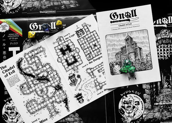 [SOLD OUT] GNOLL "The Citadel of Evil" vinyl LP (w/OBI & RPG Module!)