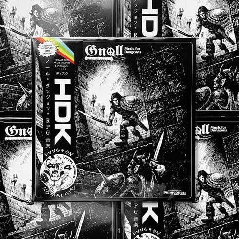 GNOLL "Music for Dungeons" vinyl LP (w/OBI + RPG Module!)