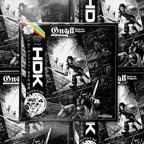 [SOLD OUT] GNOLL "Music for Dungeons" vinyl LP (w/OBI + RPG Module!)