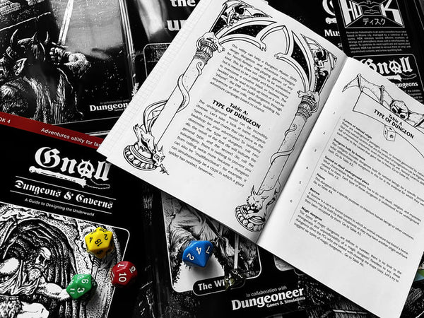 [SOLD OUT] GNOLL "Music for Dungeons" vinyl LP (w/OBI + RPG Module!)