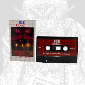 ICE GOLEM "IV: Night of the Blood Moon Mansion" Cassette Tape [lim.66]