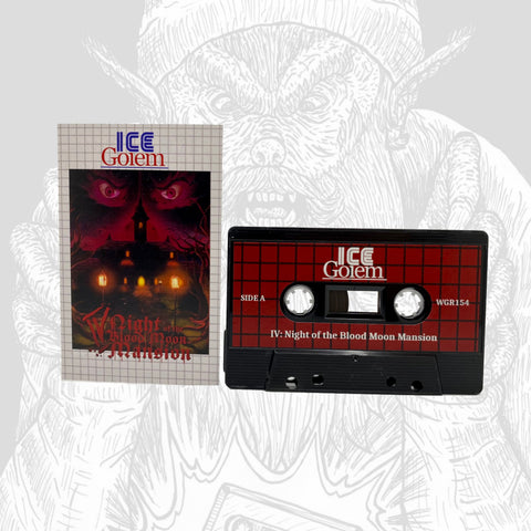 ICE GOLEM "IV: Night of the Blood Moon Mansion" Cassette Tape [lim.66]