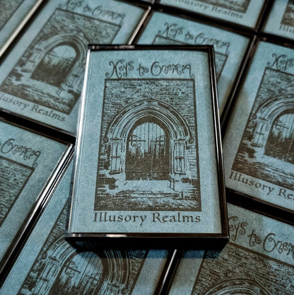 [SOLD OUT] KEYS TO ONERIA "Illusory Realms" Cassette Tape (lim.150) *SHIPS END OF MARCH*
