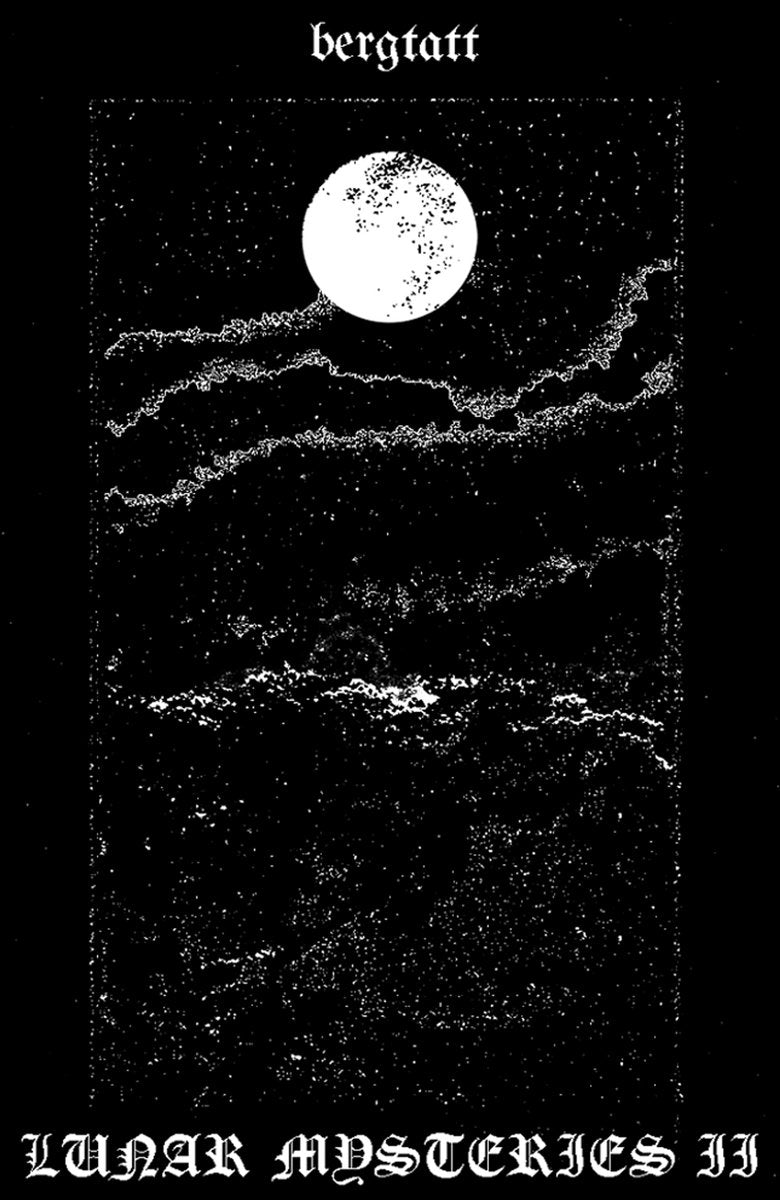 BERGTATT Lunar Mysteries II Extended Single Cassette Tape Out Of Bergtatt lunar mysteries ii extended single cassette tape out of