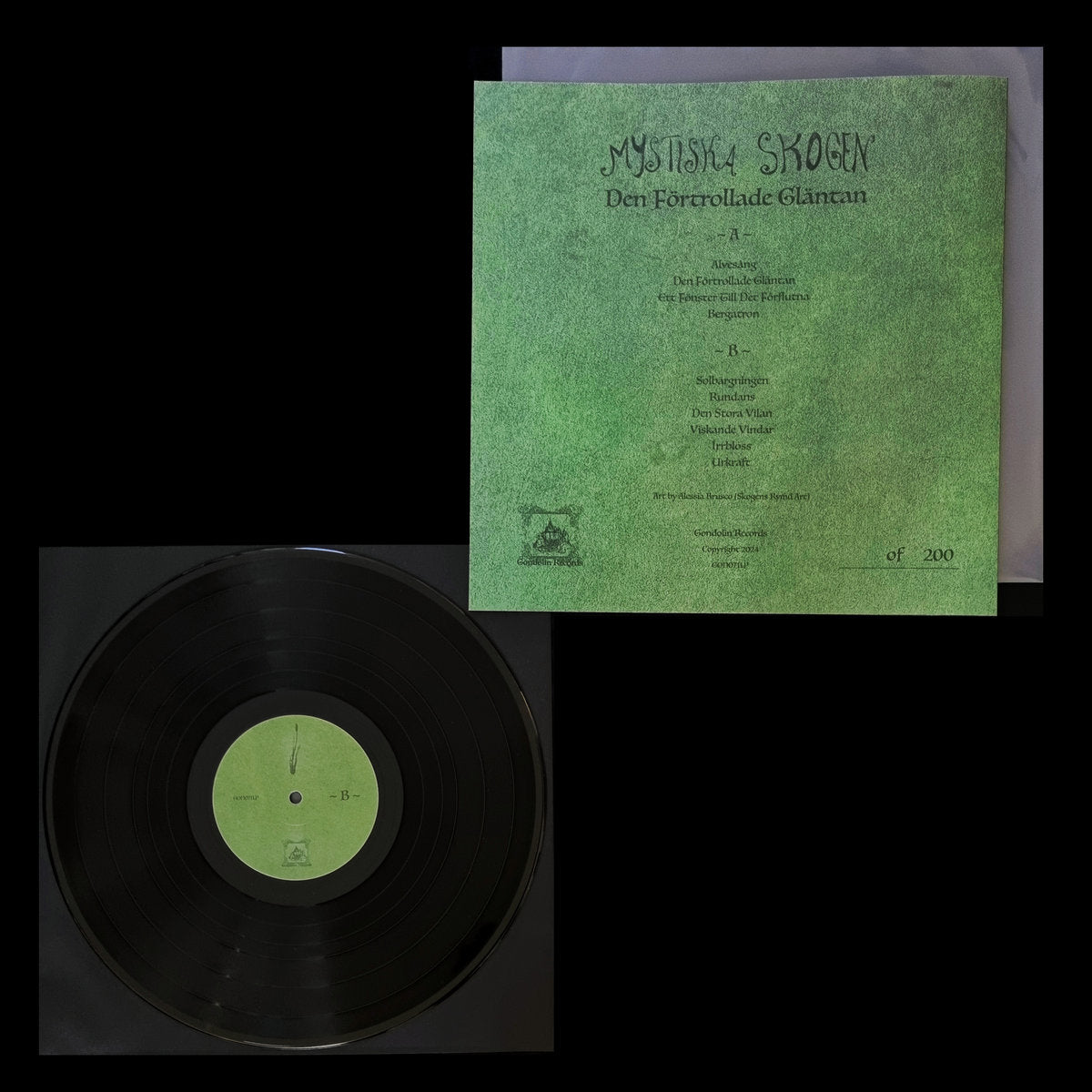 MYSTIKA SKOGEN "Den Förtrollade Gläntan" Vinyl LP (lim.200, numbered, 180g)
