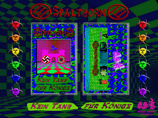 SPALTZORN "Kein Tanz für Könige" Cassette Tape