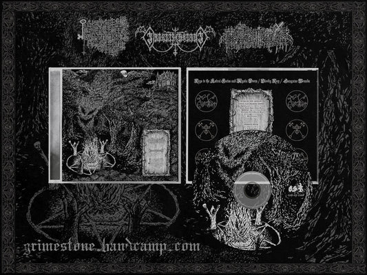 KEYS TO THE ASTRAL GATES AND MYSTIC DOORS / BLOODY KEEP / SANGUINE WOODS "3-way Split" CD (jewel case)
