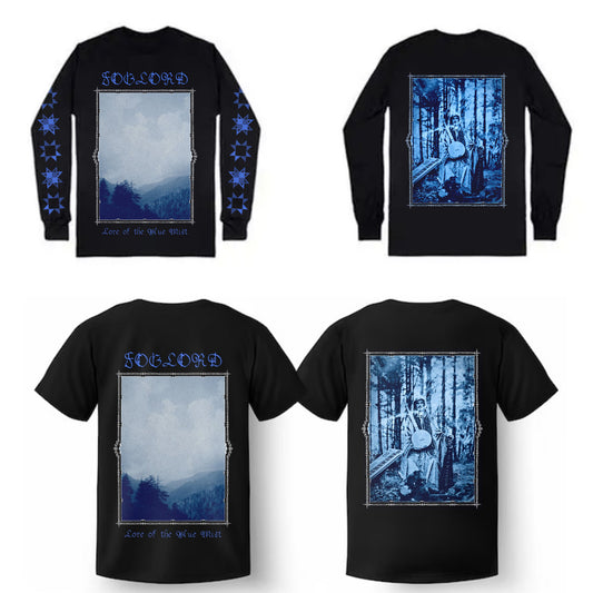 FOGLORD "Blue Mist" T-Shirt or Long Sleeve [BLACK]