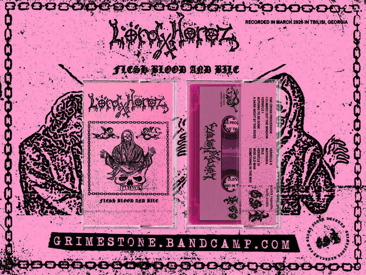LORD HOROZ "Flesh, Blood, and Bile" Cassette Tape