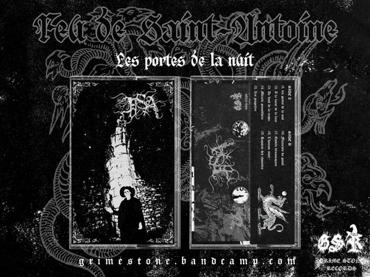 FEU DE SAINT-ANTOINE "Les portes de la nuit" Cassette Tape