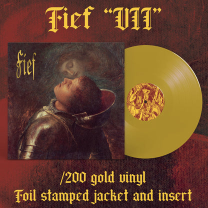 FIEF "VII" vinyl LP (3 color options, insert, foil stamped jacket, lim.500) *PREORDER*