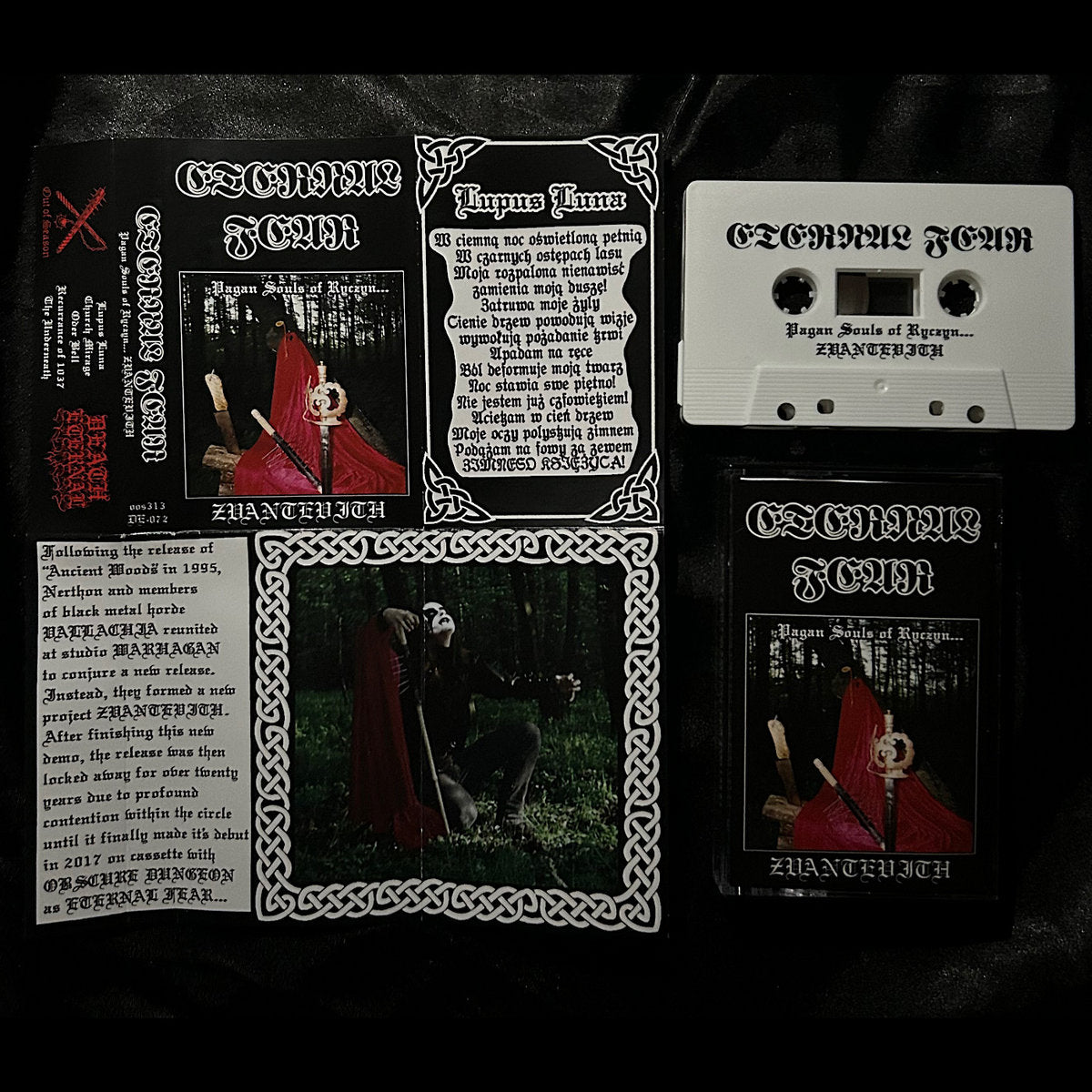 ETERNAL FEAR "Pagan Souls of Ryczyn… Zvantevith" cassette tape (lim.100)
