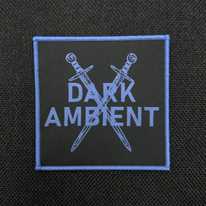 OUBLIETH "Dark Ambient" Square Patch [Black/Blue]