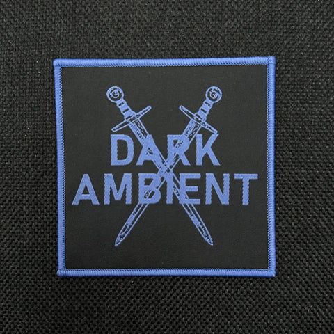 OUBLIETH "Dark Ambient" Square Patch [Black/Blue]