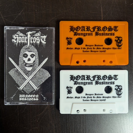 HOARFROST "Dungeon Business" cassette tape (2 color options)