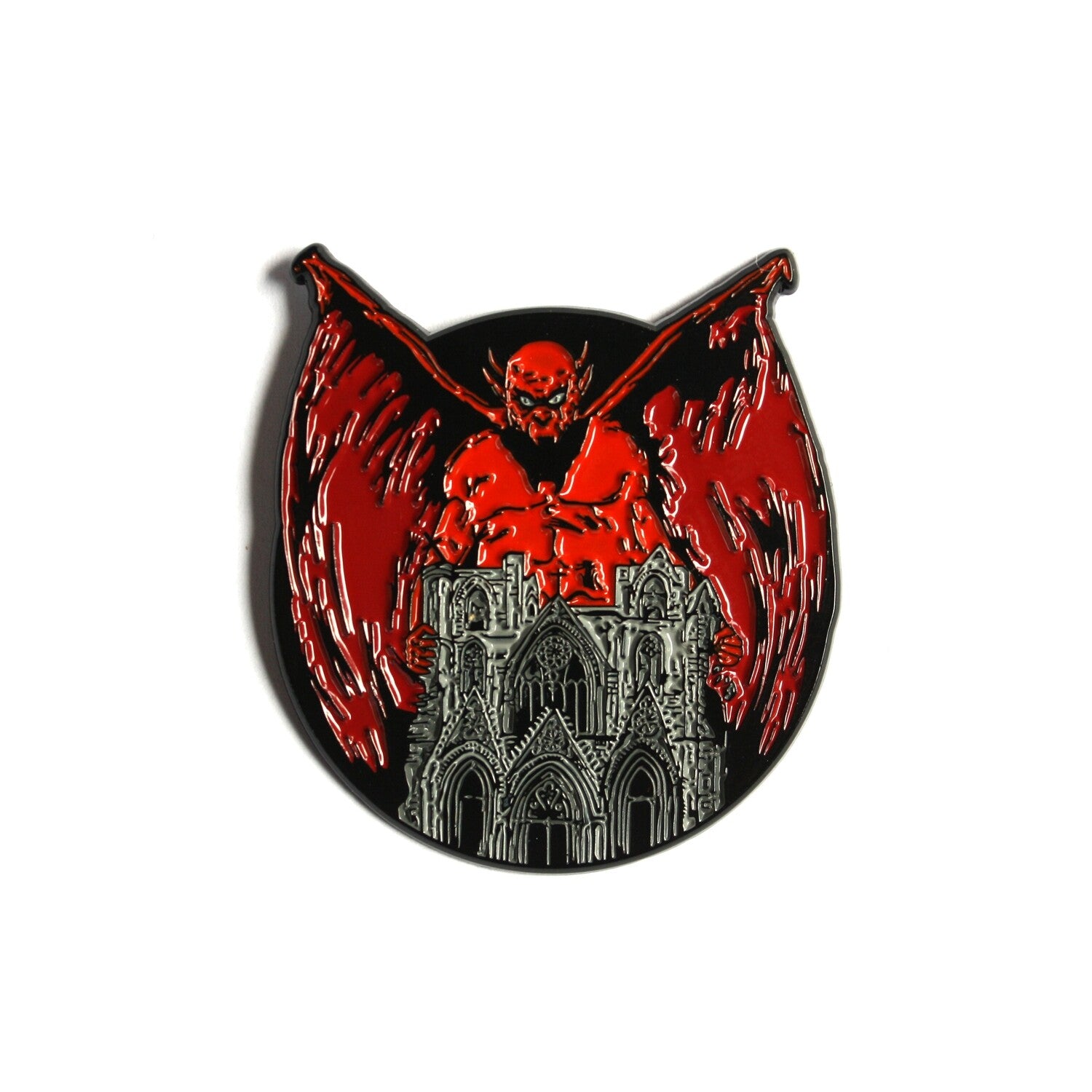 "Bestial Devastation" Logo Metal Enamel Pin