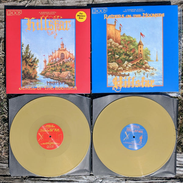 HILLSFAR "The Moonsea Saga" vinyl 2xLP (Double LP Gatefold, color, lim.300)
