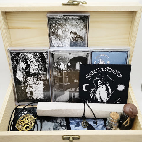 SECLUDED ALCHEMIST Deluxe Discography 4xCassette Tape Boxset