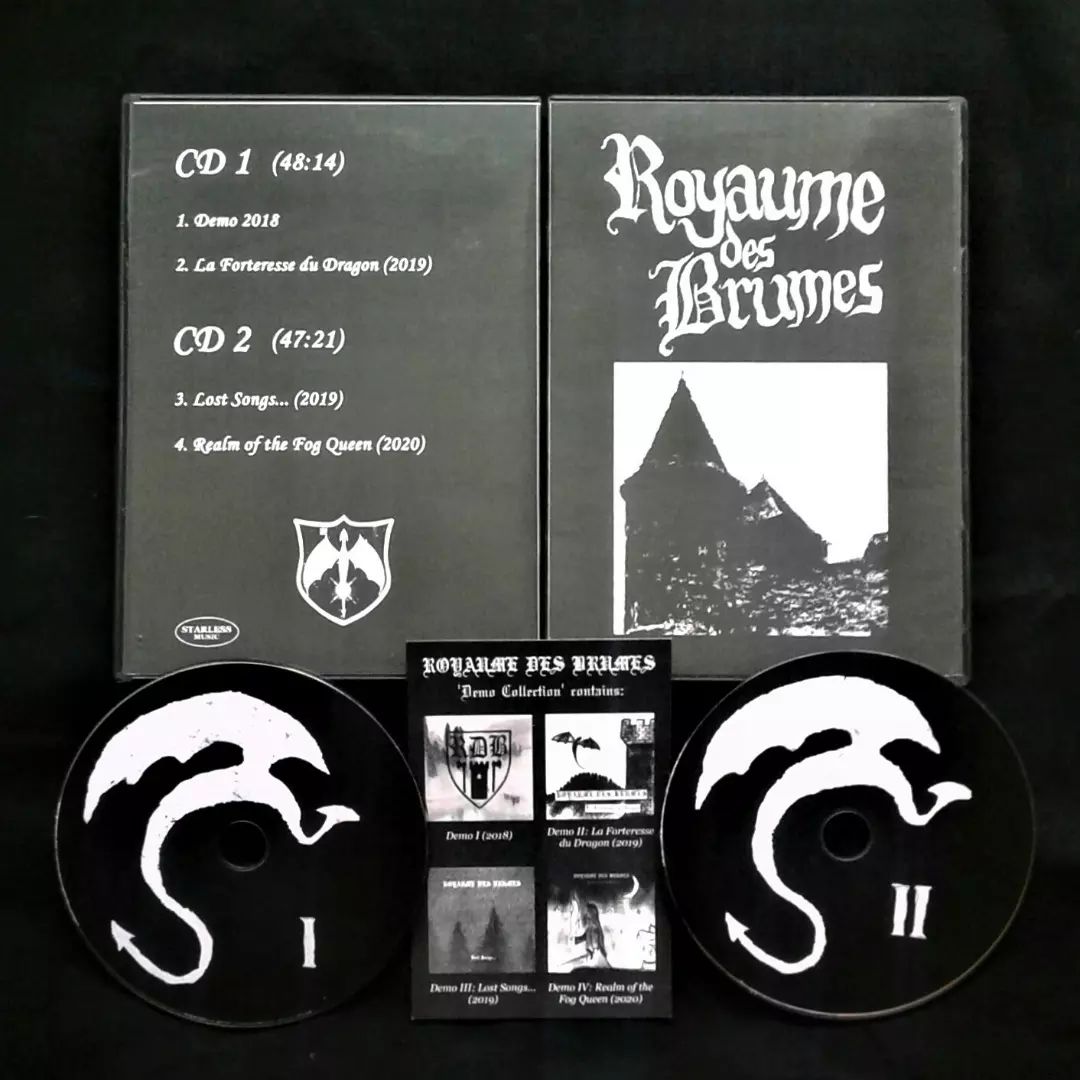[SOLD OUT] ROYAUME DES BRUMES "Demo Collection" double CD (2xCD DVD case)