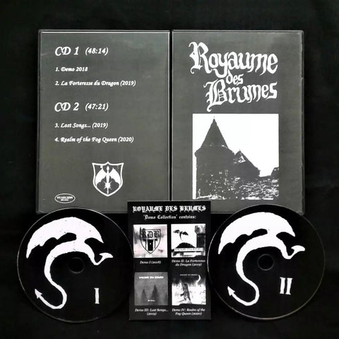 ROYAUME DES BRUMES "Demo Collection" double CD (2xCD DVD case)
