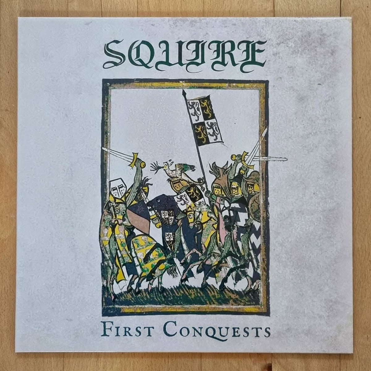 SQUIRE "First Conquests" vinyl LP (lim.250 w/insert)