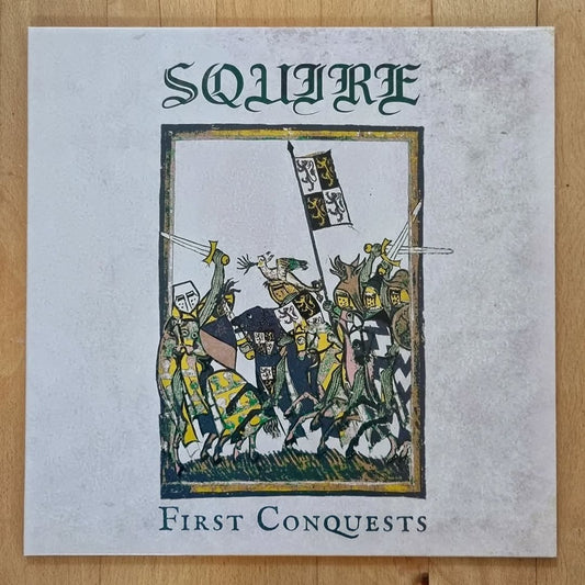 SQUIRE "First Conquests" vinyl LP (lim.250 w/insert)