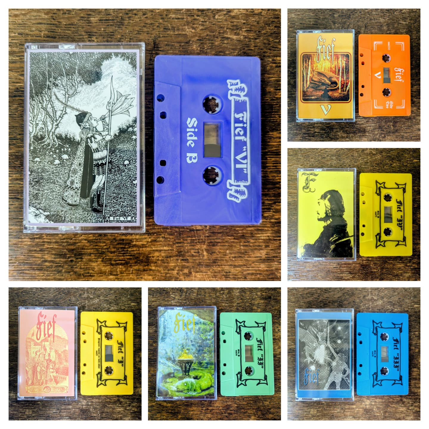 FIEF 6xTapes Bundle (includes free I-IV slipcase)