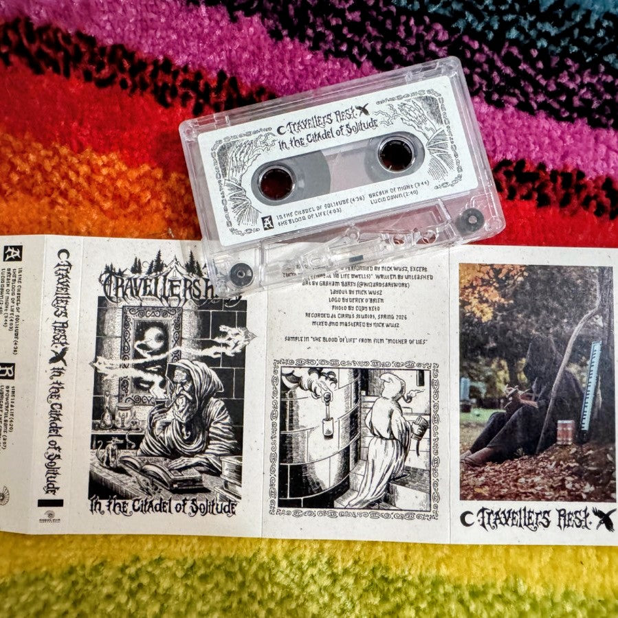 TRAVELLERS REST "In the Citadel of Solitude" cassette tape
