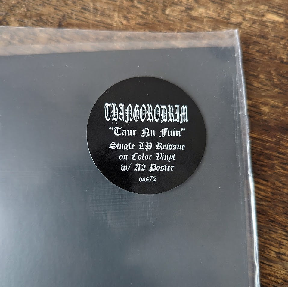 THANGORODRIM "Taur Nu Fuin" Vinyl LP (color, lim.250 w/poster) [new 2023 pressing]