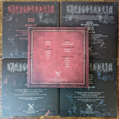 THANGORODRIM "Prologue" 4xCD (slipcase box / vinyl replica sleeves)
