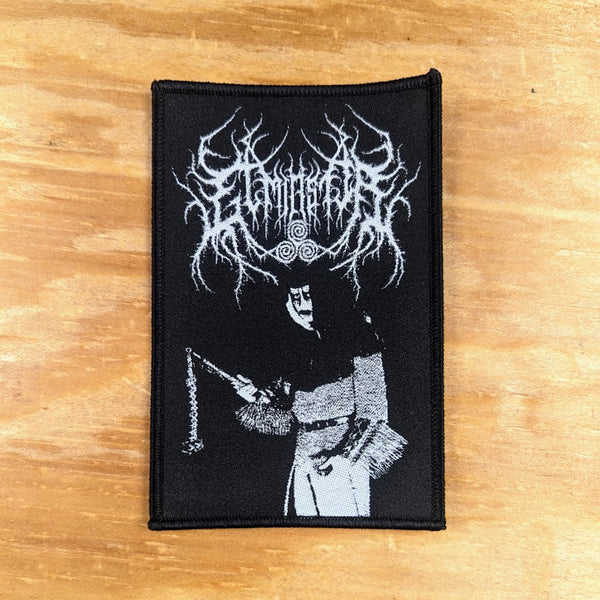 ELMINSTER woven patch (black/white)