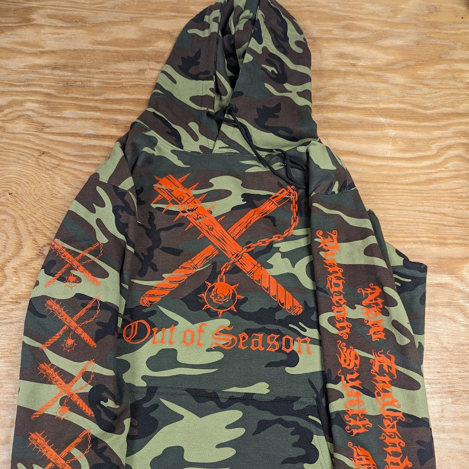 Camo Sweater Hoodie Army OUT OF SEASON