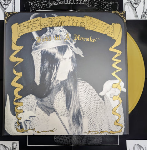 MORTIIS "Født til å Herske" vinyl LP (gatefold w/ gold print + poster - GOLD / 300)
